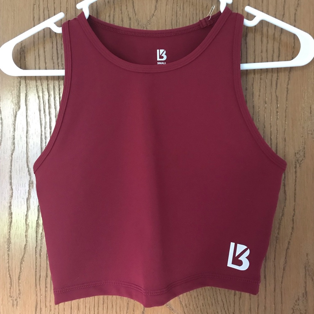 Buffbunny red Aurora crop top